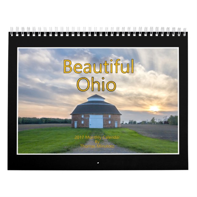 Härlig Ohio 2017 kalender av Thomas Minutolo (Omslag)