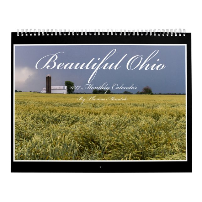 Härlig Ohio 2017 kalender av Thomas Minutolo (Omslag)
