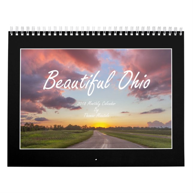 Härlig Ohio 2018 kalender av Thomas Minutolo (Omslag)