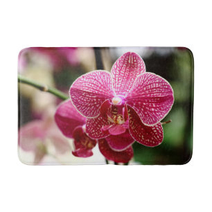 Härlig Orchidbadmatta Badrumsmatta