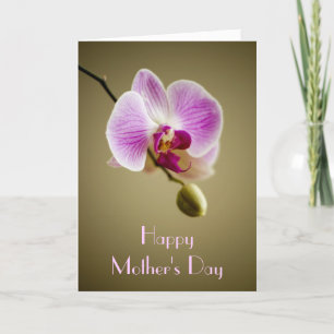 Härlig Orchidmors dag Kort