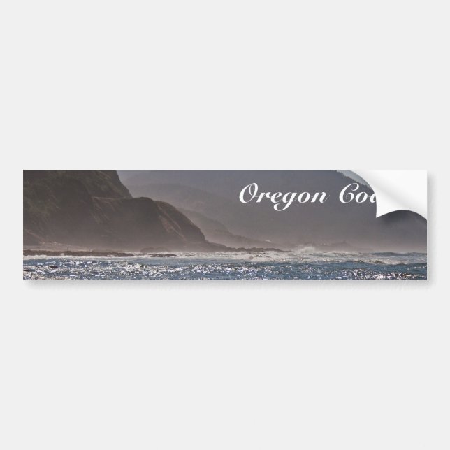 Härlig Oregon kusten Bildekal (Framsidan)
