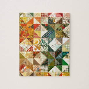 Härlig Patchwork Pussel
