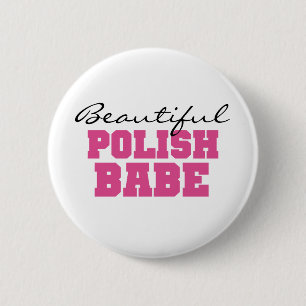 Härlig polsk Babe Knapp