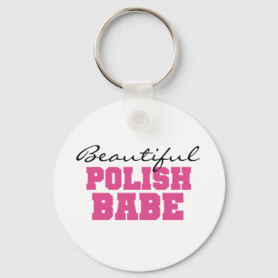Härlig polsk Babe Nyckelring