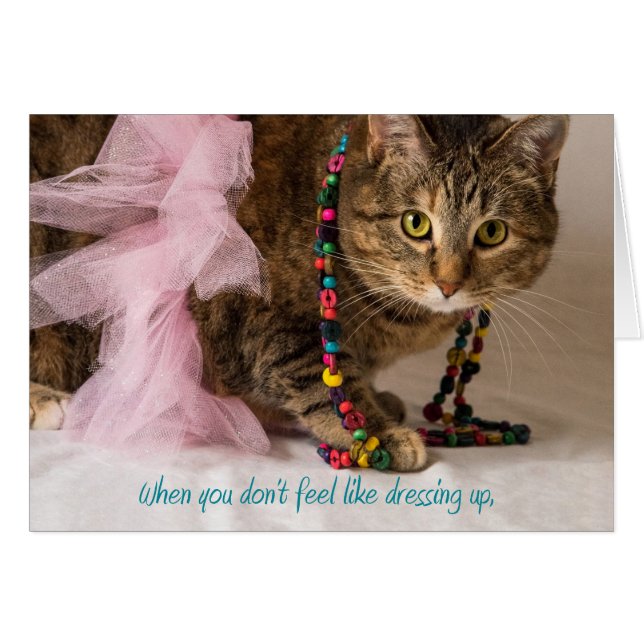 Härlig precis långt är du hälsningskort (Framsidan Horizontal)