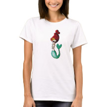 Härlig sjöjungfruflicka för day of the dead