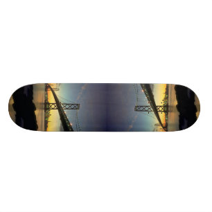Härlig solnedgång: Fjärden överbryggar, San Skateboard Bräda 20 Cm