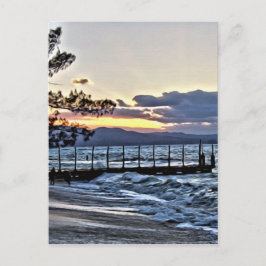 Härlig solnedgång i Montego Bay, Jamaica Vykort