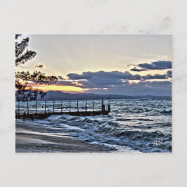 Härlig solnedgång i Montego Bay, Jamaica Vykort