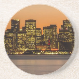 Härlig solnedgång i San Francisco Underlägg