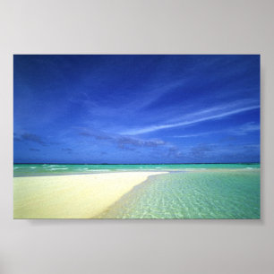 Härlig strand poster