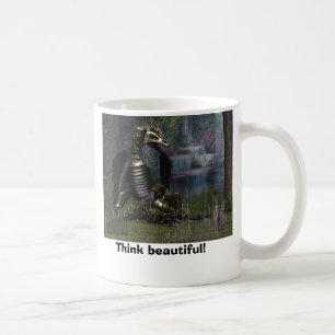 Härlig tänka! kaffemugg