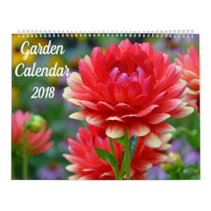 Härlig trädgårds- kalender