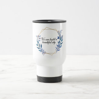Härlig travel mug för stadsGodspell Resemugg