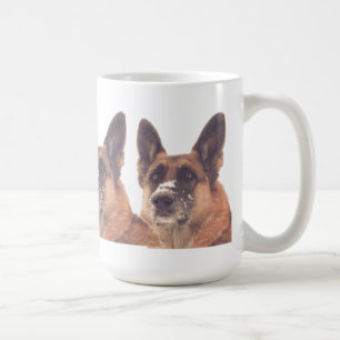 Härlig tysk herdekaffemugg kaffemugg
