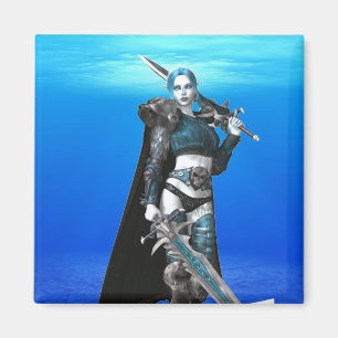 Härlig Valkyrie magnet
