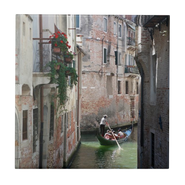 Härlig Venedig italien Kakelplatta (Framsidan)