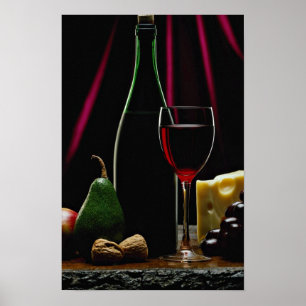 Härlig vinflaska poster