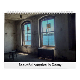 Härliga Amerika förfaller in Kalender