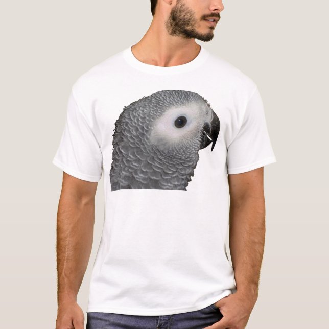 Härliga babyafrikangrå färg tee (Framsida)
