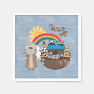 Härliga babyNoahs ark Pappersservett