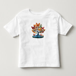 härliga barnskjortor i färgglada t shirt