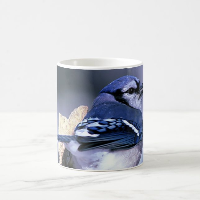 Härliga blått Jay Kaffemugg (Center)