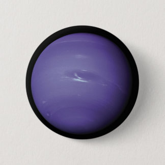 Härliga blått Neptune, som sett från utrymme, NASA Knapp