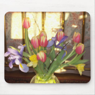 Härliga blommor musmatta