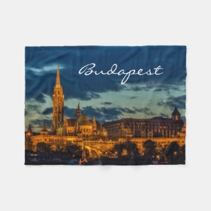Härliga Budapest Fleecefilt
