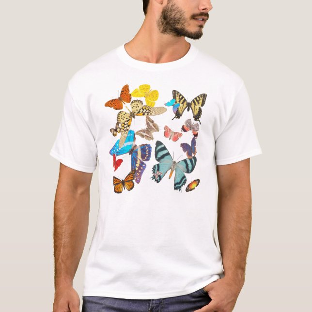 Härliga fjärilar tee (Framsida)