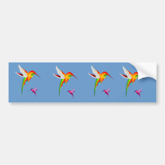 Härliga Hummingbirds (Colibri) Bildekal