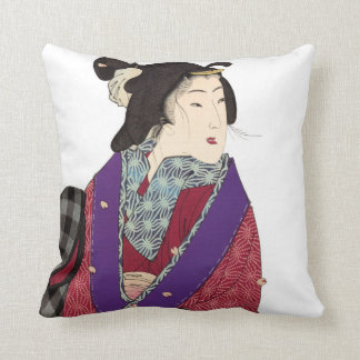 Härliga japanska konstdesigndekorativ kudde