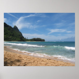 Härliga Kauai stränder Poster