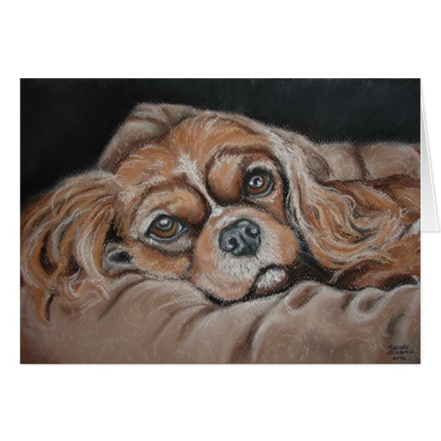 Härliga Lilly Hälsningskort (Framsidan Horizontal)