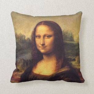 Härliga Mona Lisa Kudde