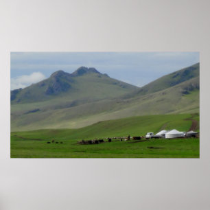 Härliga Mongoliet Poster