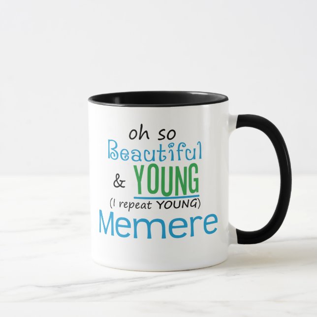 Härliga och unga Memere Mugg (Höger)