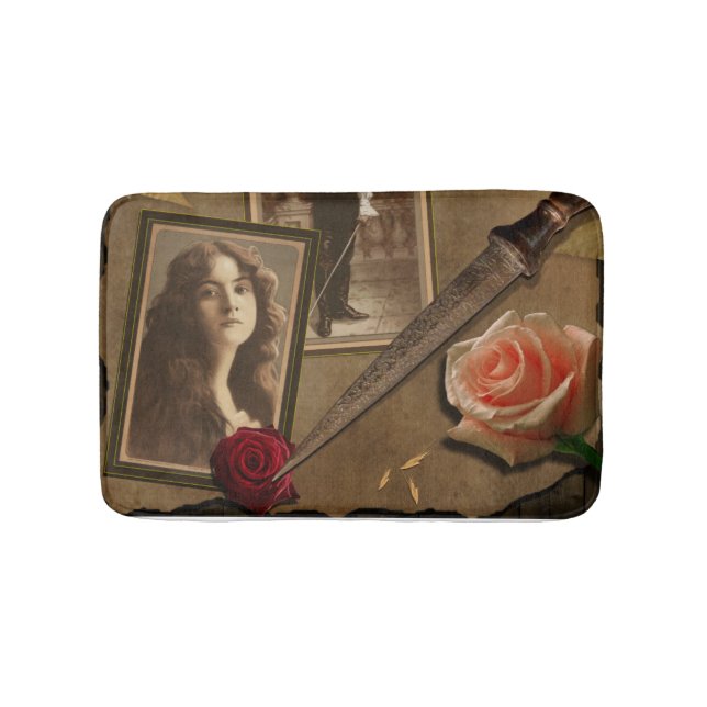 Härliga Romeo och Juliet - 3 storleksanpassar Badrumsmatta (Framsidan)