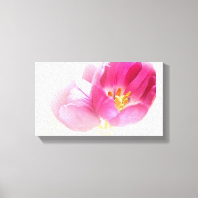 HÄRLIGA ROSA TULPAN CANVASTRYCK (Framsida)