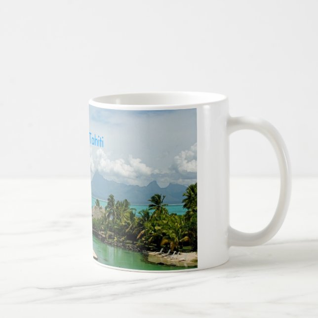 Härliga Tahiti Kaffemugg (Höger)