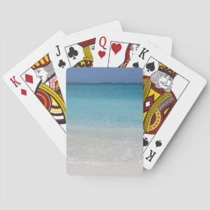 Härliga Turks för strand och Caicos foto Kortlek