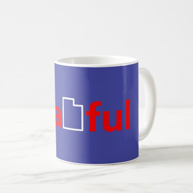 Härliga Utah Kaffemugg (Framsida höger)