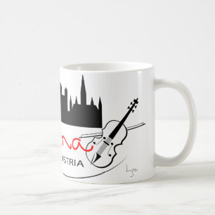 Härliga Wien, Österrike Kaffemugg