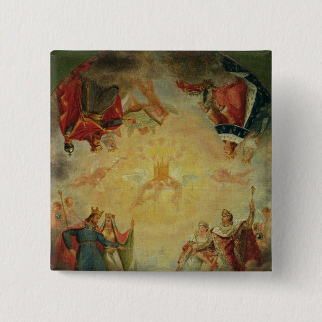 Härlighet av St. Genevieve Knapp (Framsida)