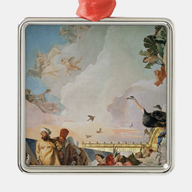 Härligheten av Spanien III Julgransprydnad Metall (Framsidan)