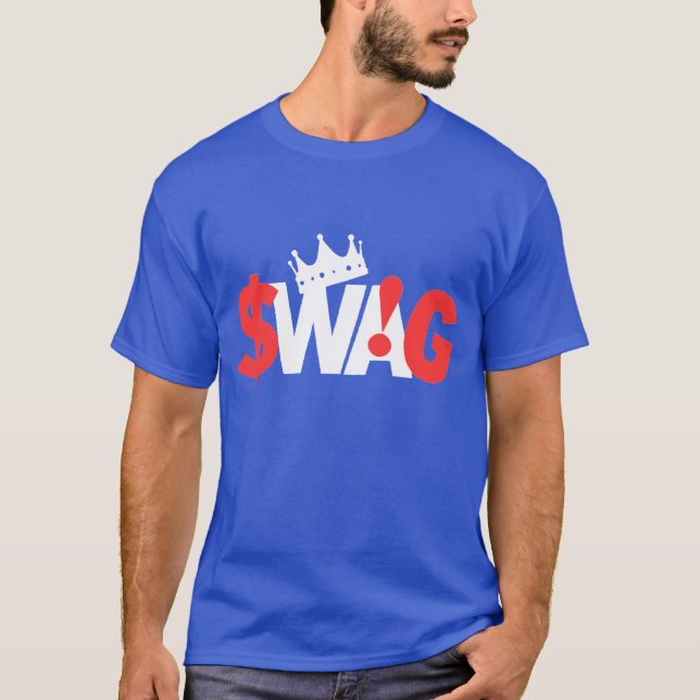 Härlighetkung av byltet tee shirt (Framsida)