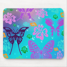 Härligt Aloha hawaianskt blommarbröllop för fjäril Musmatta