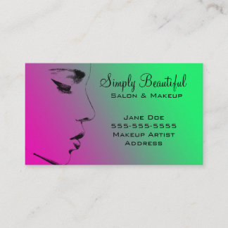 härligt ansikte visitkort